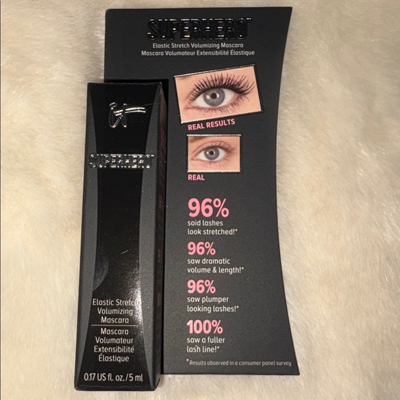 it cosmetics Other - Bundle any 3 for $15 IT Cosmetics Superhero Mascara - Super Black